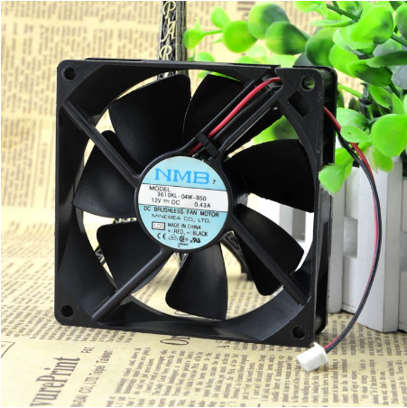 Original NMB 3610KL-04W-B59 Cooling Fan 12V 0.43A 5.16W 3wires 3610KL-04W-B59 Fans